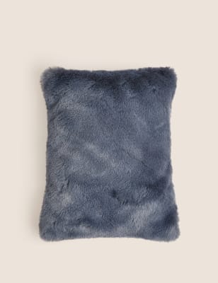 

M&S Collection Supersoft Faux Fur Pocket Hottie - Navy, Navy