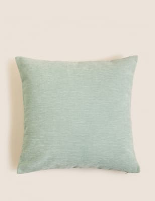 

M&S Collection Chenille Cushion - Sage, Sage