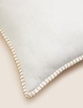 Pure Cotton Blanket Stitched Cushion