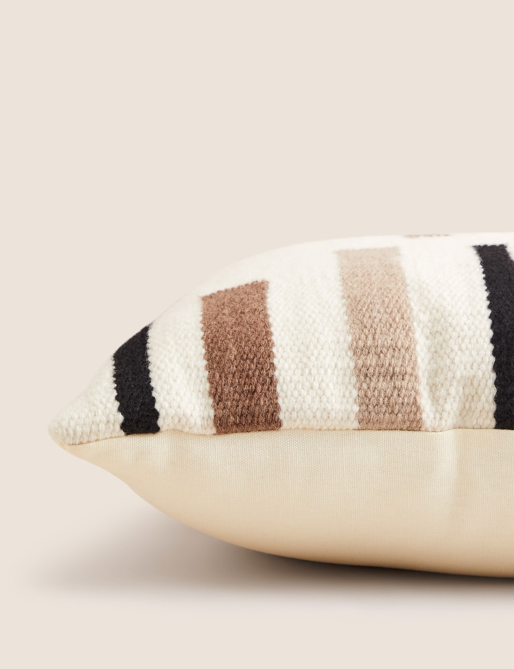 Wool Rich Striped Cushion image 4
