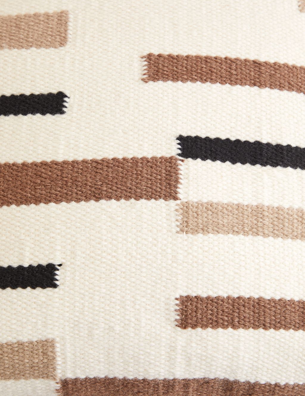 Wool Rich Striped Cushion image 5