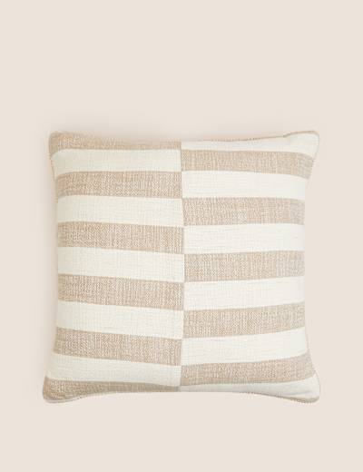 Pure Cotton Striped Cushion