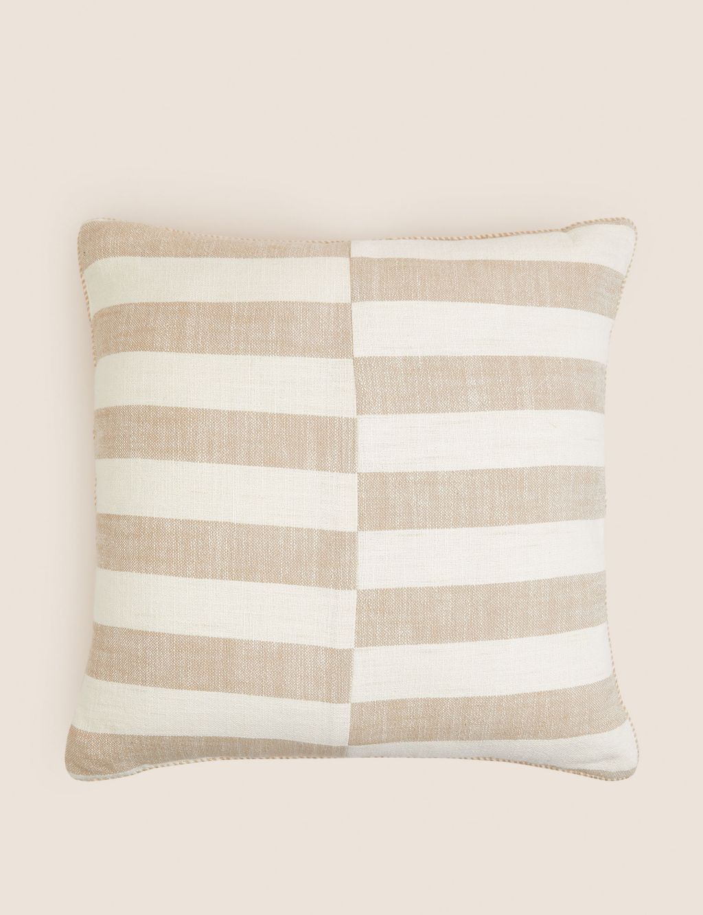 Pure Cotton Striped Cushion image 1