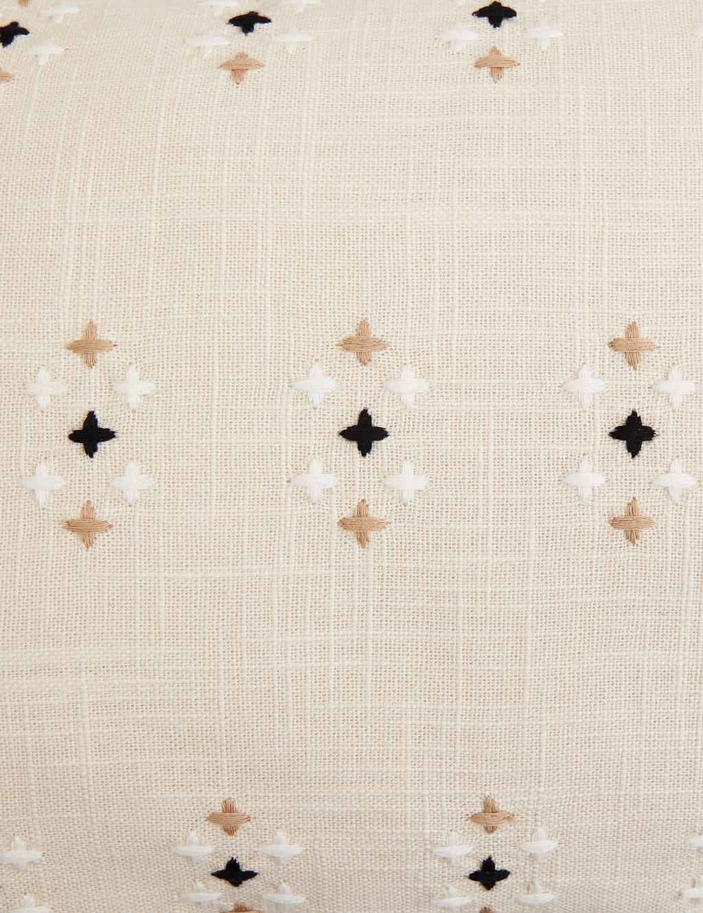 Cotton Rich Embroidered Bolster Cushion image 4