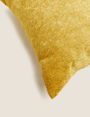 

Chenille Cushion - Mustard, Mustard