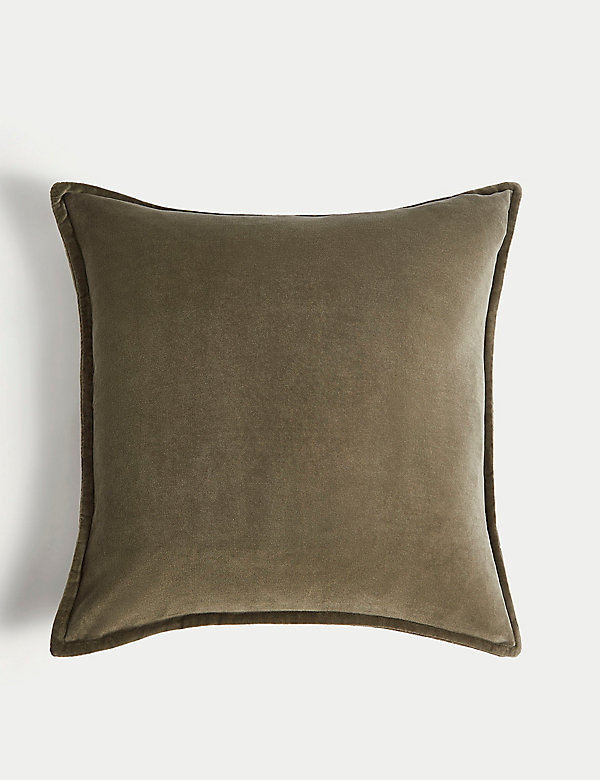 Pure Cotton Velvet Cushion - BN