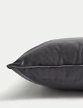 Velvet Piped Large Cushion