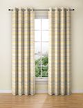 Chenille Triangle Eyelet Curtains