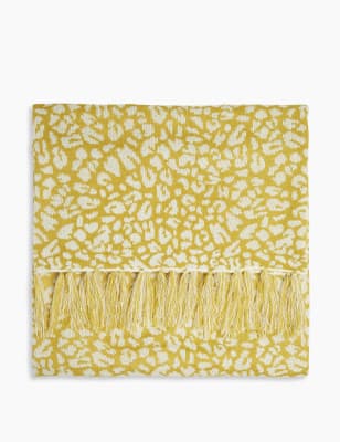 Leopard Jaquard Throw