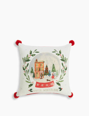 Snow Globe Cushion