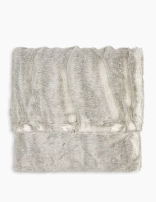 Plaid en fausse fourrure de qualit&eacute; sup&eacute;rieure