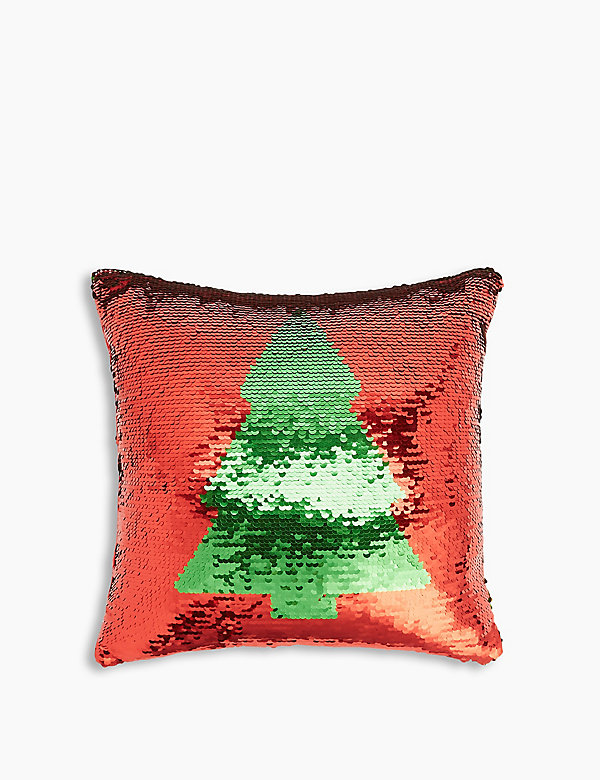 Tree Sequin Cushion - IT
