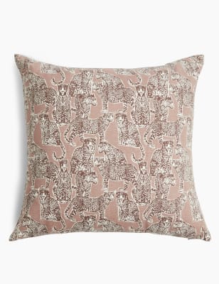 Coussin &agrave; imprim&eacute; gu&eacute;pard