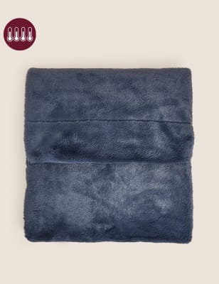 

M&S Collection Supersoft Faux Fur Throw - Navy, Navy