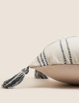 Pure Cotton Snuggle Season Bolster Cushion
