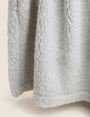 Borg Fleece Throw
