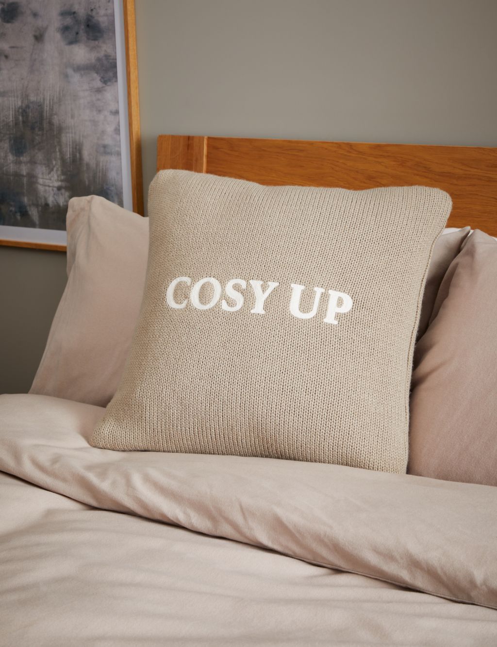 Cosy Up Slogan Cushion image 7