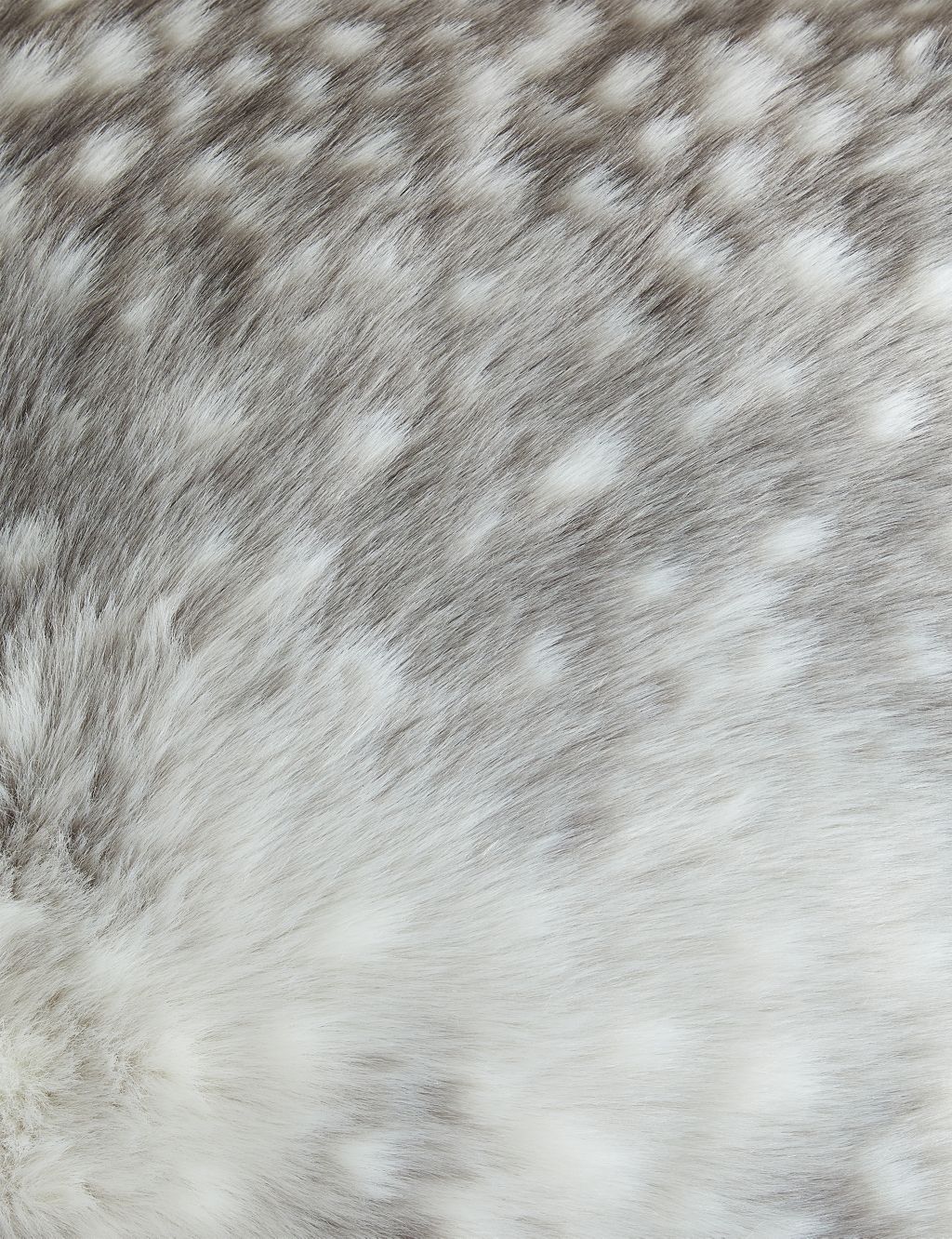 Faux Fur Snow Leopard Cushion image 4