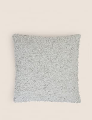 

M&S Collection Pure Cotton Boucle Cushion - Natural, Natural