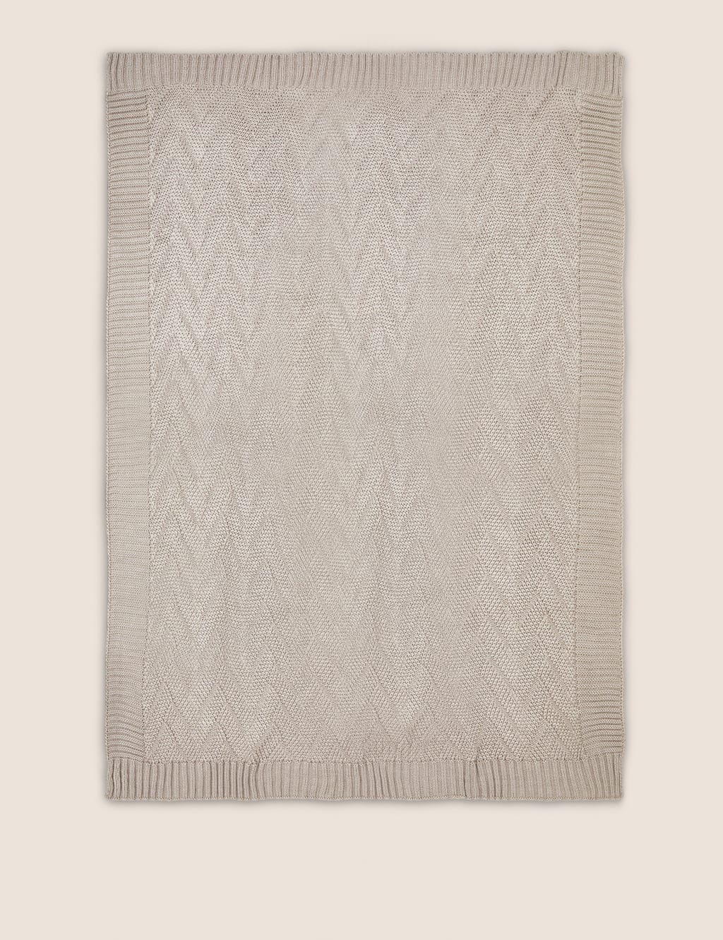 Herringbone Knitted Throw image 4