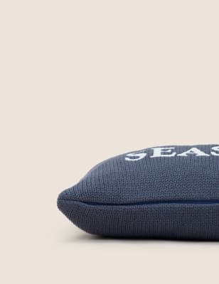 Snuggle Season Slogan Bolster Cushion
