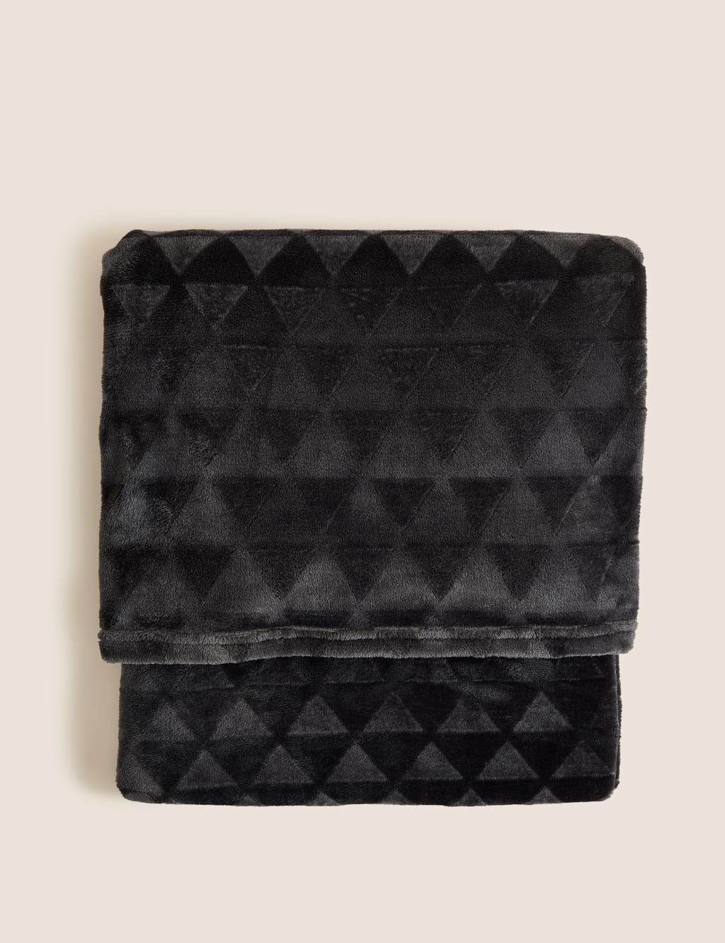 Fleece Geometric Patterned Throw image 1