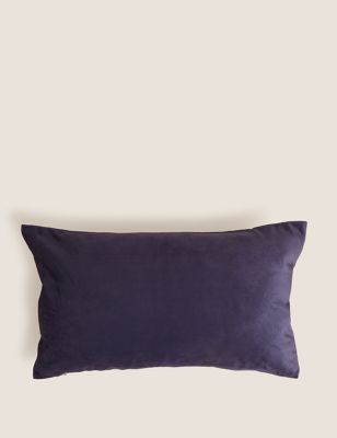 

M&S Collection Velvet Bus Textured Bolster Cushion - Navy Mix, Navy Mix
