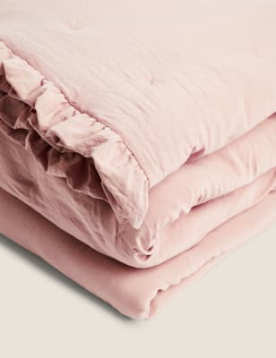 Washed Quilted Bedspread