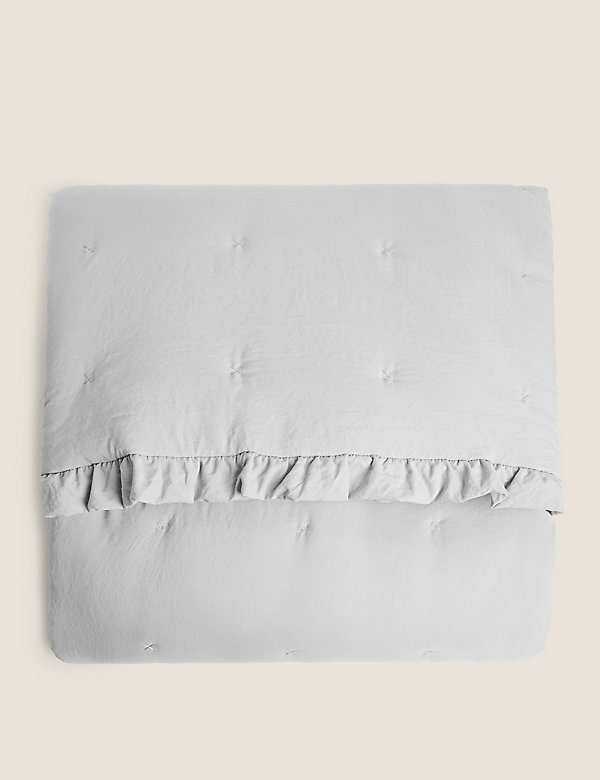 Washed Quilted Bedspread - BO