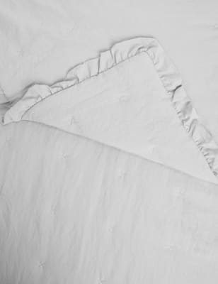 Gesteppte Tagesdecke im Washed-Look - AT