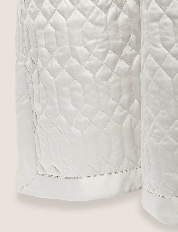 Satin Quilted Throw - BO