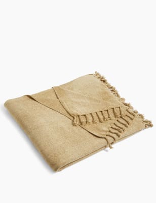 Plain Chenille Throw