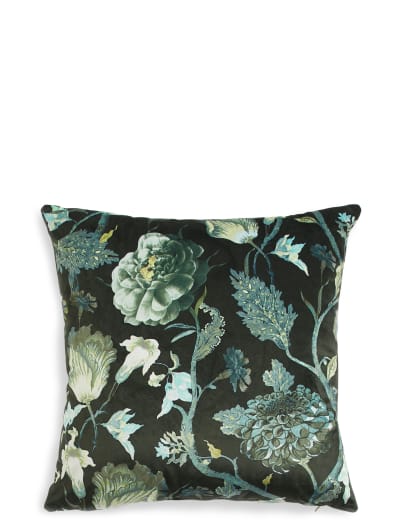 Green Floral Cushion