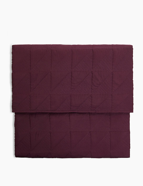Abstract Quilted Throw