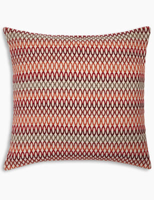 Geo Chenille Cushion