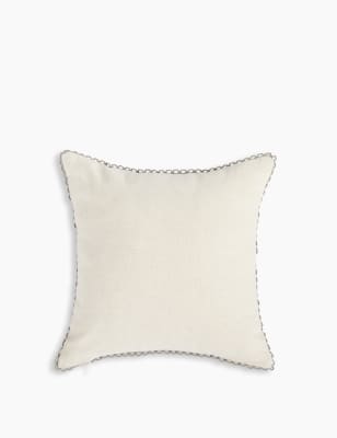 

M&S Collection Bumblebee Embroidered Cushion - Neutral, Neutral