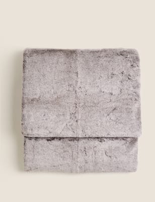

Großer Luxus-Kunstfellüberwurf - Schokolade, Schokolade