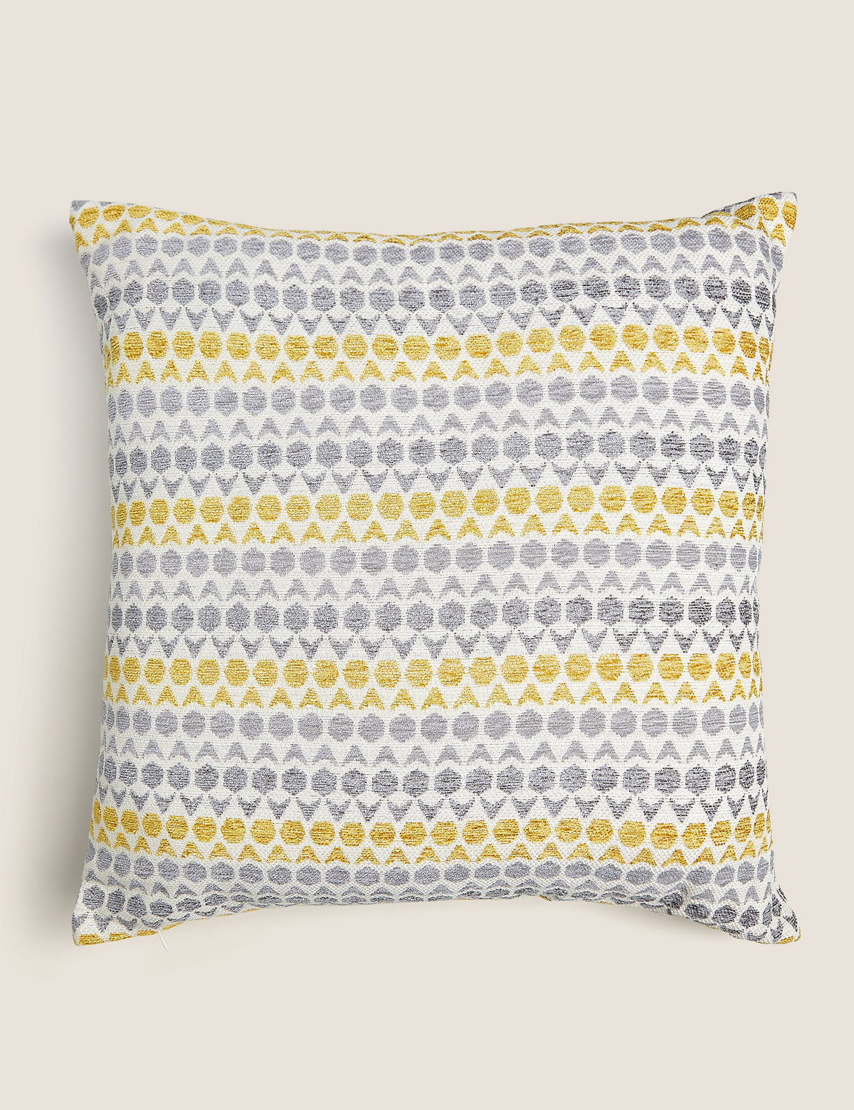 Hexagon Geometric Cushion