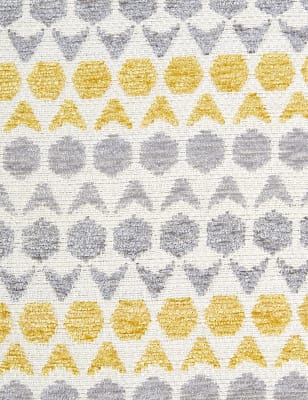 

M&S Collection Hexagon Geometric Cushion - Ochre, Ochre