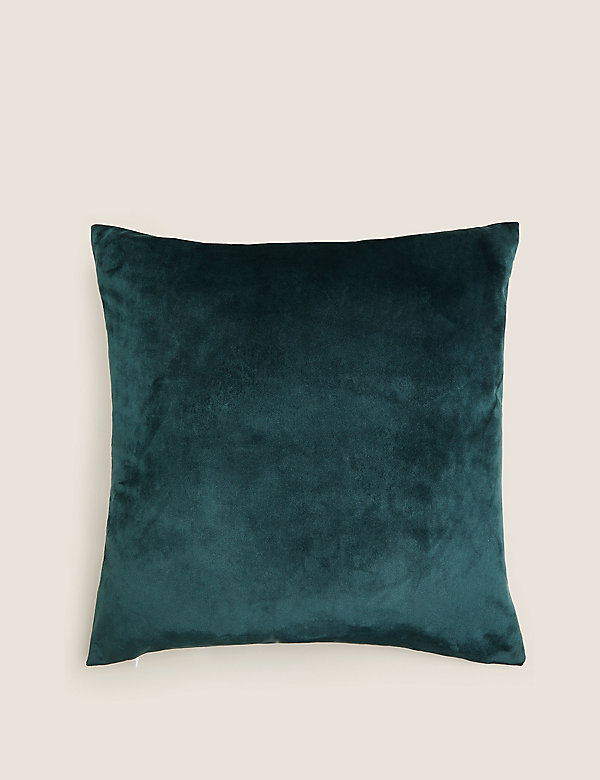 Velvet Bee Embroidered Cushion - PA