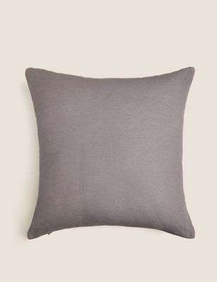 

Pure Cotton Cushion - Dark Grey, Dark Grey