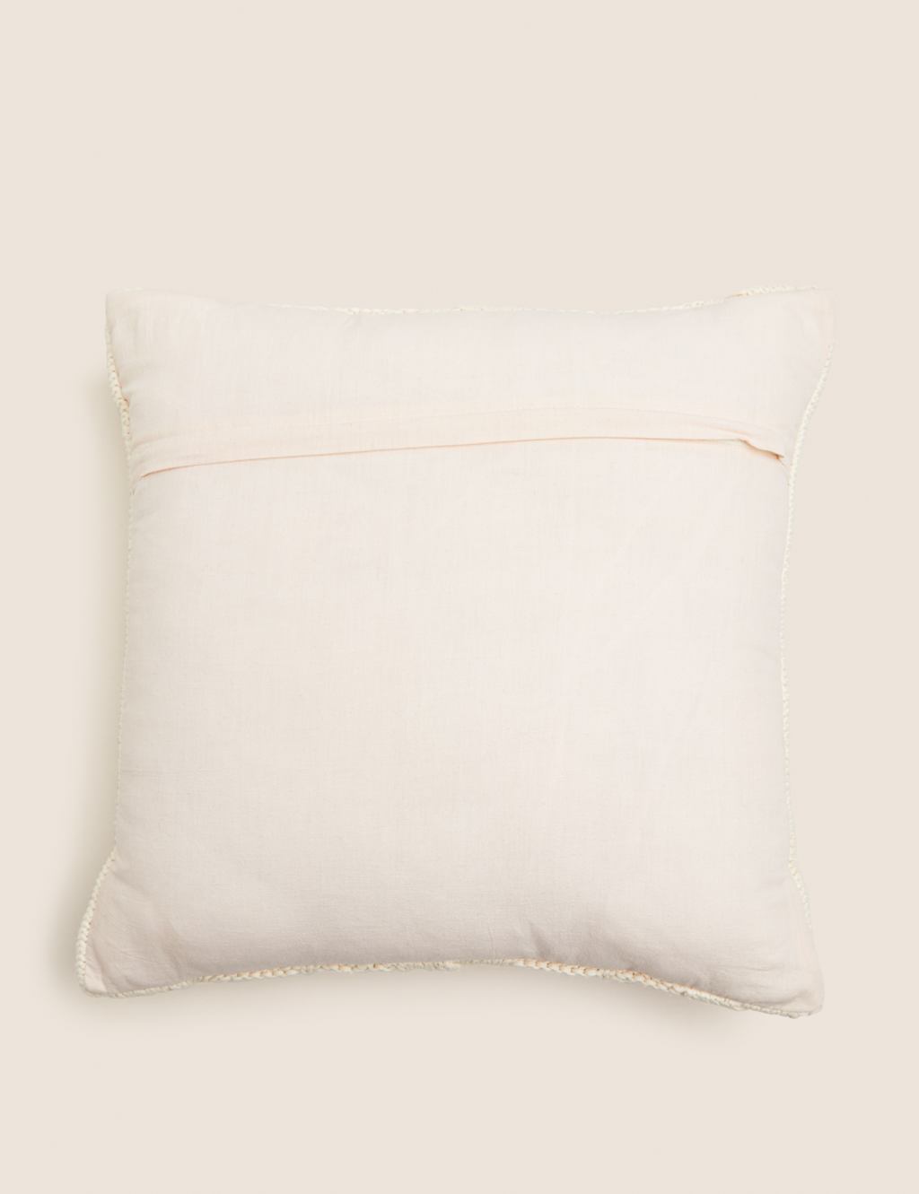 Pure Cotton Cable Knit Cushion image 2