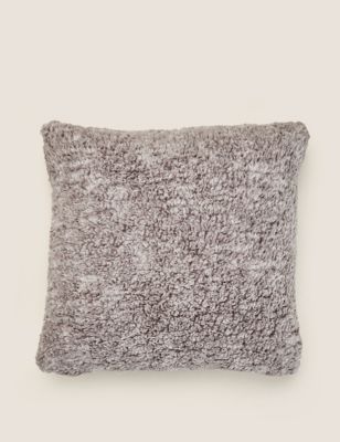 

Teddy Cushion Cover - Charcoal, Charcoal