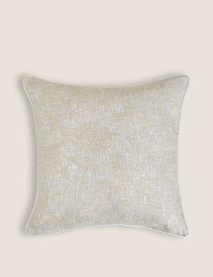 

Textured Metallic Cushion - Natural, Natural