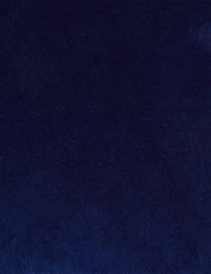 

M&S Collection Pure Cotton Velvet Cushion - Navy, Navy