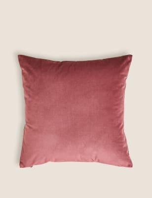 Velvet Floral Cushion