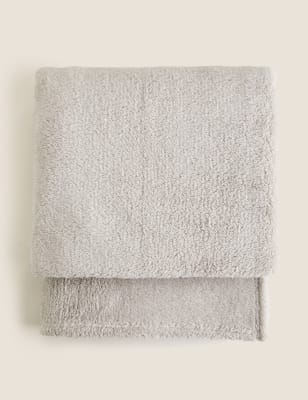 

Fleece Sparkle Throw - Dark Grey, Dark Grey