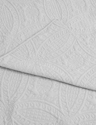 

Quilted Pinsonic Bedspread - Neutral, Neutral