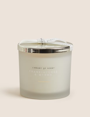 Frankincense & Myrrh Scented Candle