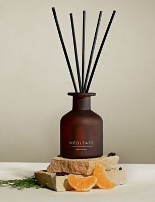 Apothecary Meditate 100ml Diffuser - Amber, Amber